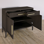 Буфет Primo с двумя ящиками и двумя фасадами шпон орех варинант исполнения - 3 | Loft Concept в Воронеже