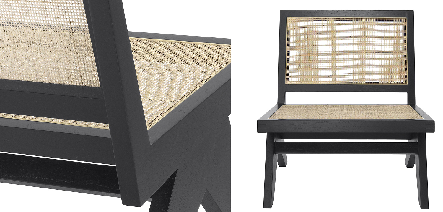 Кресло Eichholtz Chair Romee black Кресло Eichholtz Chair Romee black - Loft-Concept в Воронеже