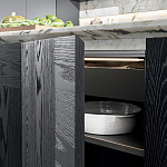 Кухонный гарнитур из натурального камня и дерева INTERSECTION Dada Engenereed Kitchen варинант исполнения - 16 | Loft Concept в Воронеже