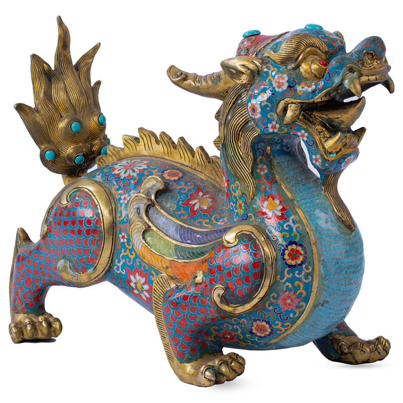 Большой Бронзовый Китайский дракон Мульти в Воронеже | Loft Concept 