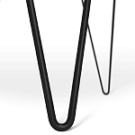 Стол журнальный с круглой столешницей из стекла Gold and Black Marble варинант исполнения - 6 | Loft Concept в Воронеже