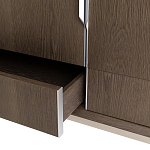 Шкаф из серого дуба Sawada Gray Oak Cabinet варинант исполнения - 5 | Loft Concept в Воронеже