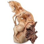 Статуэтка из дерева лошади Animals of the World 25 варинант исполнения - 1 | Loft Concept в Воронеже