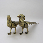 Статуэтка бронзовая пара Фазаны Bronze Birds варинант исполнения - 3 | Loft Concept в Воронеже