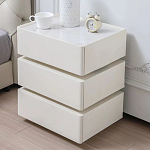 Умная прикроватная тумба с беспроводной зарядкой и подсветкой Smart Bedside Table варинант исполнения - 5 | Loft Concept в Воронеже