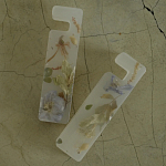 Подставка для телефона из эпоксидной смолы с цветами белая Epoxy Flowers Phone Stand White варинант исполнения - 3 | Loft Concept в Воронеже