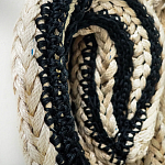 Арт-Объект из нитей Черно-Белый портрет Joana Schneider  варинант исполнения - 2 | Loft Concept в Воронеже