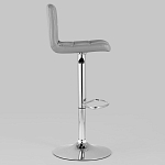 Барный стул с сиденьем серого цвета Honory варинант исполнения - 2 | Loft Concept в Воронеже