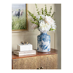 Ваза с мотивами цветущего сада с попугаями Vase Inspired by Nature варинант исполнения - 4 | Loft Concept в Воронеже