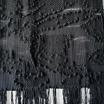 Гобелен из шерсти мериноса с узелками Ночь  варинант исполнения - 1 | Loft Concept в Воронеже