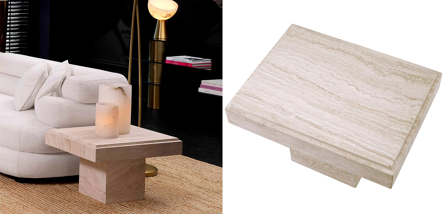 Приставной стол Eichholtz Side Table Sartoria Приставной стол Eichholtz Side Table Sartoria - Loft-Concept в Воронеже