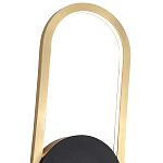 Бра с овальной рамой цвета латунь Midnight Orbit варинант исполнения - 4 | Loft Concept в Воронеже