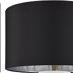 Настольная лампа с белым фактурным корпусом и черным абажуром Twisted варинант исполнения - 3 | Loft Concept в Воронеже