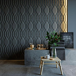 Гипсовая 3D Панель M-04 варинант исполнения - 1 | Loft Concept в Воронеже