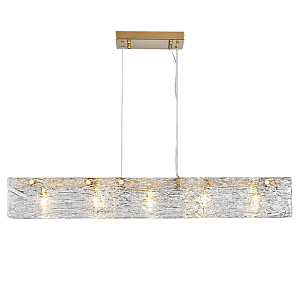 Прямоугольная Люстра с рельефным Стеклом  NIGHTLIFE