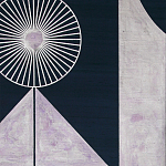 Обои ручная роспись в стиле Арт-деко Assemblage Aluminium Leaf with désargenter pearlescent antiquing варинант исполнения - 1 | Loft Concept в Воронеже