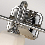 Бра для ванных комнат с квадратными матовыми плафонами на основании цвета хром Feiss варинант исполнения - 7 | Loft Concept в Воронеже