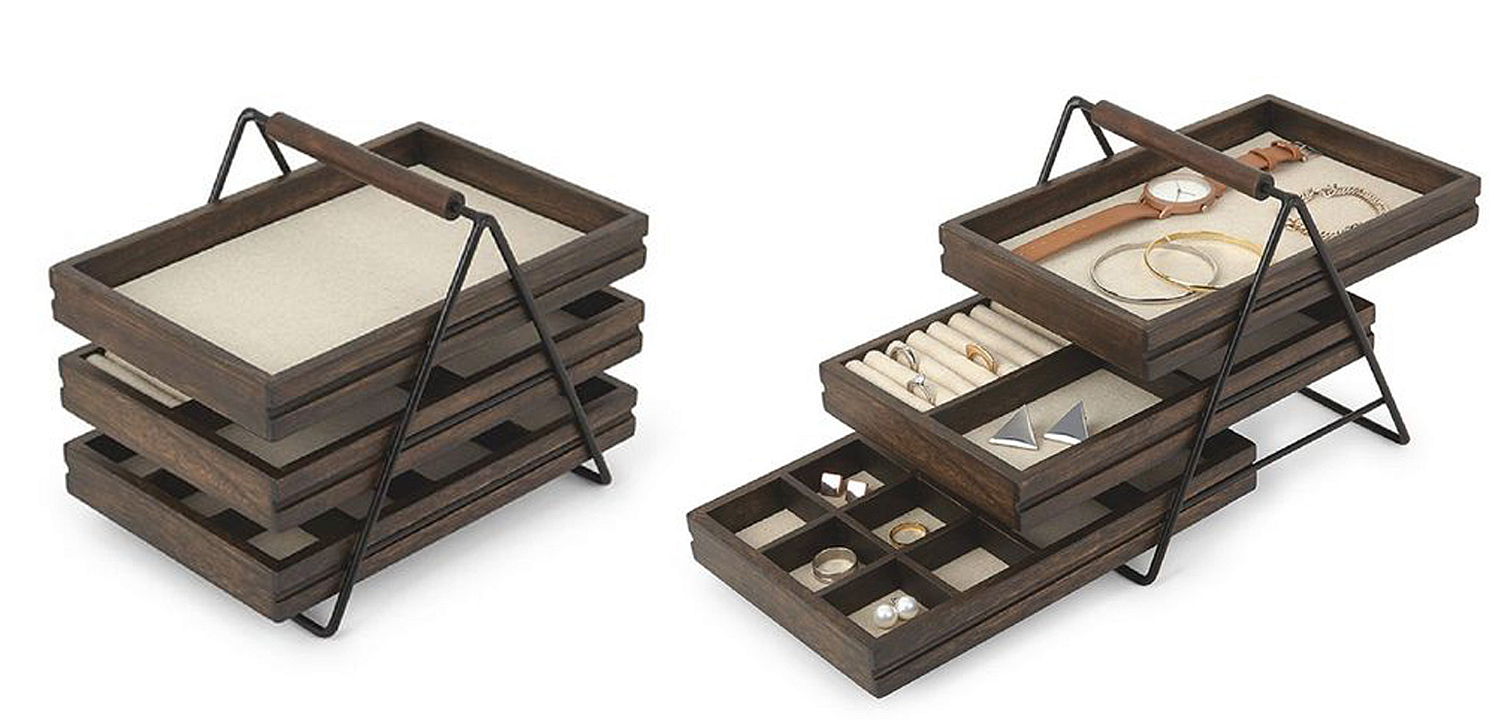 Шкатулка Tiered Jewerly Storage Box Шкатулка Tiered Jewerly Storage Box - Loft-Concept в Воронеже