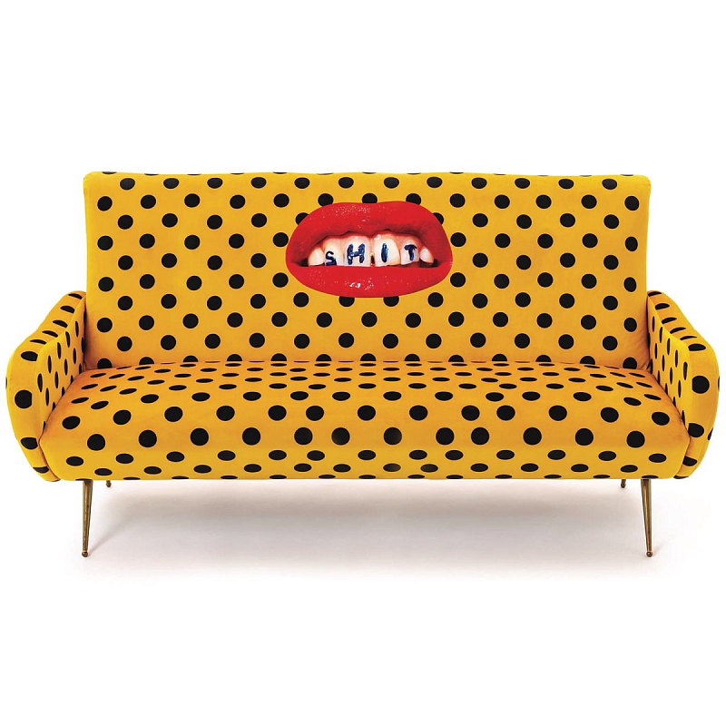 Диван Seletti Sofa Three Seater Shit Желтый Диван Seletti Sofa Three Seater Shit Желтый в Воронеже | Loft Concept