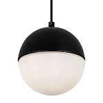 Подвесной светильник шар Ponzio Flos Black Sphere Hanging Lamp варинант исполнения - 1 | Loft Concept в Воронеже