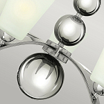 Люстра с матовыми конусными плафонами и декоративными элементами в форме шаров Hinkley варинант исполнения - 16 | Loft Concept в Воронеже