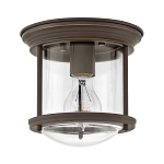 Потолочный светильник для ванных комнат со стеклянным плафоном и одной лампой Hinkley варинант исполнения - 8 | Loft Concept в Воронеже