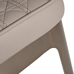 Стул барный светло-серый из экокожи Spectacular High Bar Stool варинант исполнения - 5 | Loft Concept в Воронеже