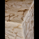 Торшер прямоугольный из натурального камня Calcite Geometry варинант исполнения - 10 | Loft Concept в Воронеже