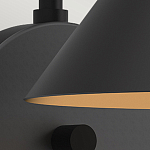 Бра с широким конусным плафоном с золотистой внутренней стороной Alora Mood варинант исполнения - 2 | Loft Concept в Воронеже