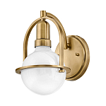 Бра с шарообразной белой лампой и декоративной рамкой Hinkley варинант исполнения - 1 | Loft Concept в Воронеже