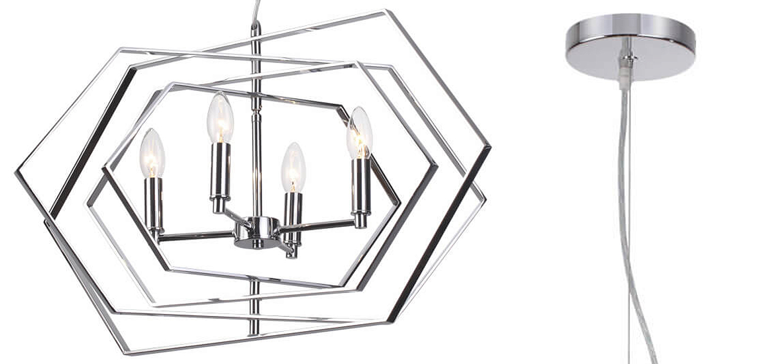 Люстра Damaris Chandelier silver Люстра Damaris Chandelier silver - Loft-Concept в Воронеже