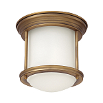 Потолочный светильник для ванных комнат с цилиндрическим стеклянным плафоном и одной лампой Hinkley варинант исполнения - 9 | Loft Concept в Воронеже