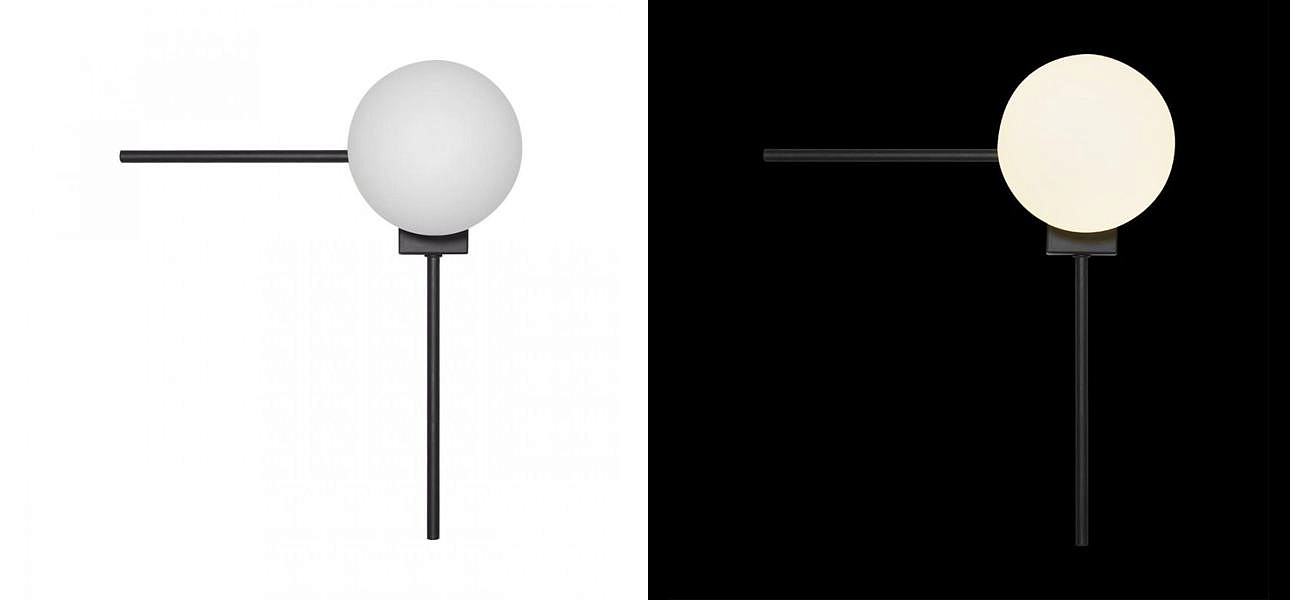 Бра Direct Rays Black 32 см Бра Direct Rays Black 32 см - Loft-Concept в Воронеже