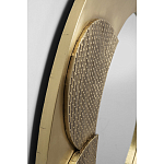 Зеркало золотое со вставками в виде геометрических фигур варинант исполнения - 4 | Loft Concept в Воронеже