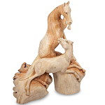 Статуэтка из дерева лошади Animals of the World 25 варинант исполнения - 2 | Loft Concept в Воронеже