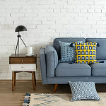 Чехол на подушку с двусторонним принтом и кисточками Ophelia Grove варинант исполнения - 4 | Loft Concept в Воронеже