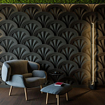 Гипсовая 3D Панель PALM варинант исполнения - 1 | Loft Concept в Воронеже