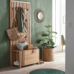 Плетеная корзина для белья с ручками Nyimbo Wicker Basket варинант исполнения - 2 | Loft Concept в Воронеже