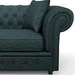 Мебельная ткань Шенилл темно-зеленый цвет 138 см T4-39 варинант исполнения - 6 | Loft Concept в Воронеже