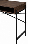 Стол рабочий в стиле лофт с ящиком и нишей для хранения Urban Style Space 2 варинант исполнения - 5 | Loft Concept в Воронеже