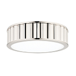 Потолочный светильник с гофрированным серебрянным абажуром Millennium варинант исполнения - 1 | Loft Concept в Воронеже