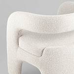 Кресло дизайнерское для лаунж зоны жемчужного цвета Pearl Lounge варинант исполнения - 5 | Loft Concept в Воронеже