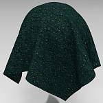 Мебельная ткань Шенилл темно-зеленый цвет 138 см T4-36 варинант исполнения - 2 | Loft Concept в Воронеже