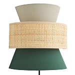 Бра с плетеным декором Bonnie Wicker Green Wall Lamp варинант исполнения - 1 | Loft Concept в Воронеже