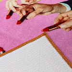Коврик Seletti Lipstick Pink варинант исполнения - 1 | Loft Concept в Воронеже