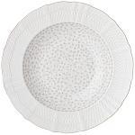 Обеденный сервиз белого цвета из фарфора на 6 персон 23 предмета Floral Charm варинант исполнения - 3 | Loft Concept в Воронеже