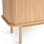 Длинный низкий буфет с 2-мя раздвижными дверцами Toinette Light Cupboard варинант исполнения - 6 | Loft Concept в Воронеже