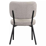 Стул мягкий с серо-бежевой буклированной обивкой Inspiration from Provence варинант исполнения - 4 | Loft Concept в Воронеже