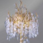 Торшер в виде золотого дерева с листьями FAIRYTREE Light варинант исполнения - 2 | Loft Concept в Воронеже