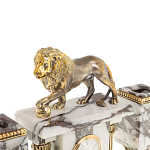 Настольный письменный набор из мрамора с декором в виде льва в подарочной упаковке Marble Accessory варинант исполнения - 3 | Loft Concept в Воронеже